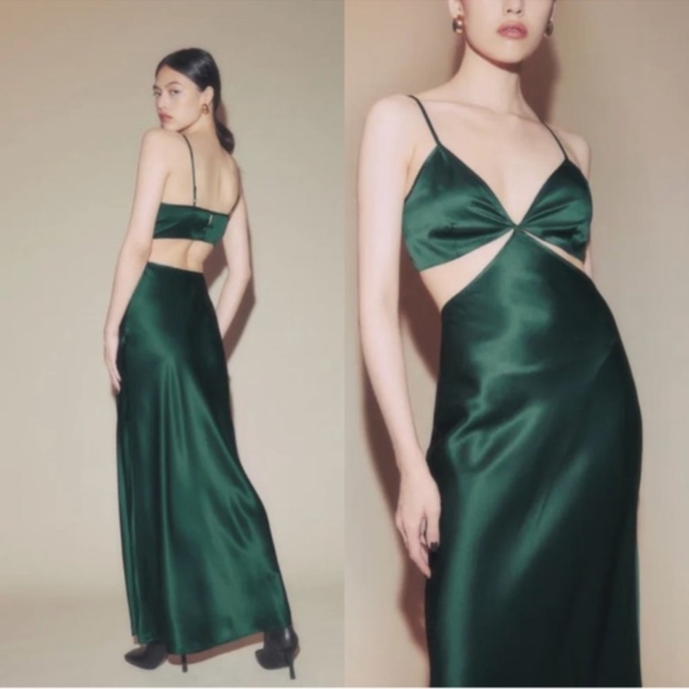 Reformation Silk Dress